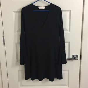 See by Chloe v neck black dress